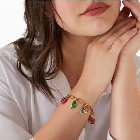 🔹️Kate Spade🔹️ Ladybug Charm Bracelet - Picture 2 of 6